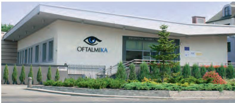 Building of OFTALMIKA clinic in Poland