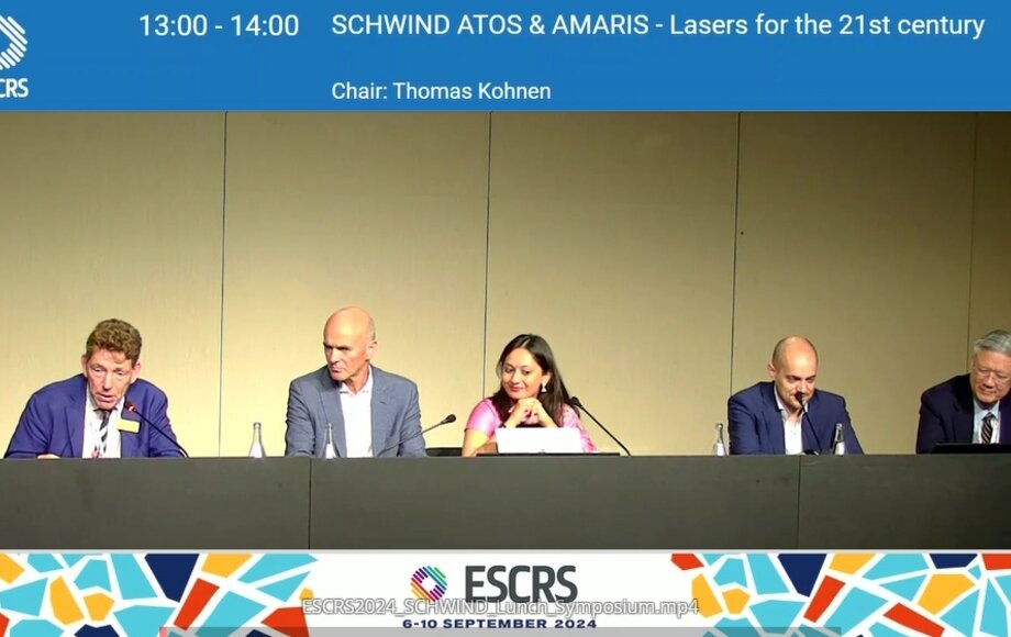 SCHWIND users at the ESCRS 2024's satellite symposium