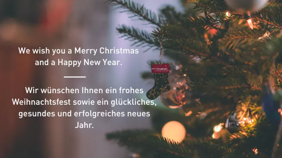 SCHWIND Season's Greetings