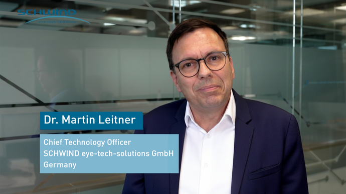 Dr. Martin Leitner, Chief Technology Officer at SCHWIND eye-tech-solutions