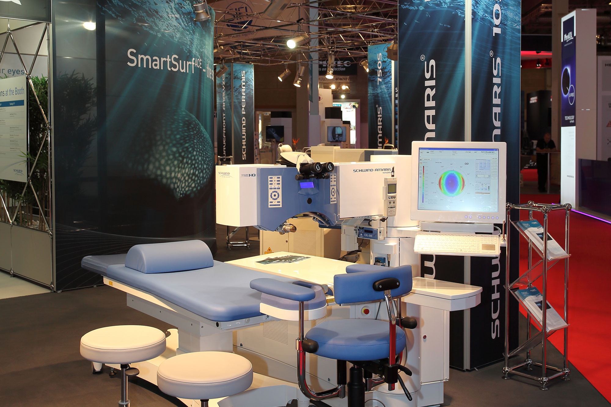 Exhibition stand of Schwind at the ESCRS 2016