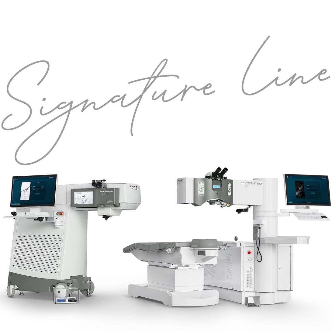 SCHWIND ATOS femtosecond laser & AMARIS1050RS excimer laser SmartSquare Signature Line