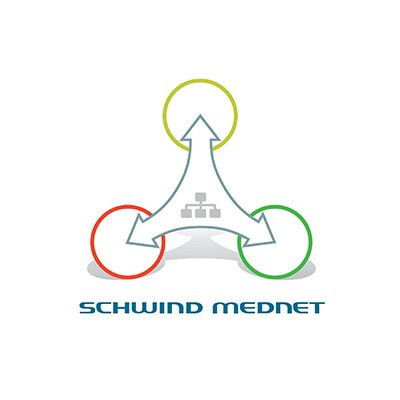 Graphic with three arrows on the topic SCHWIND Mednet