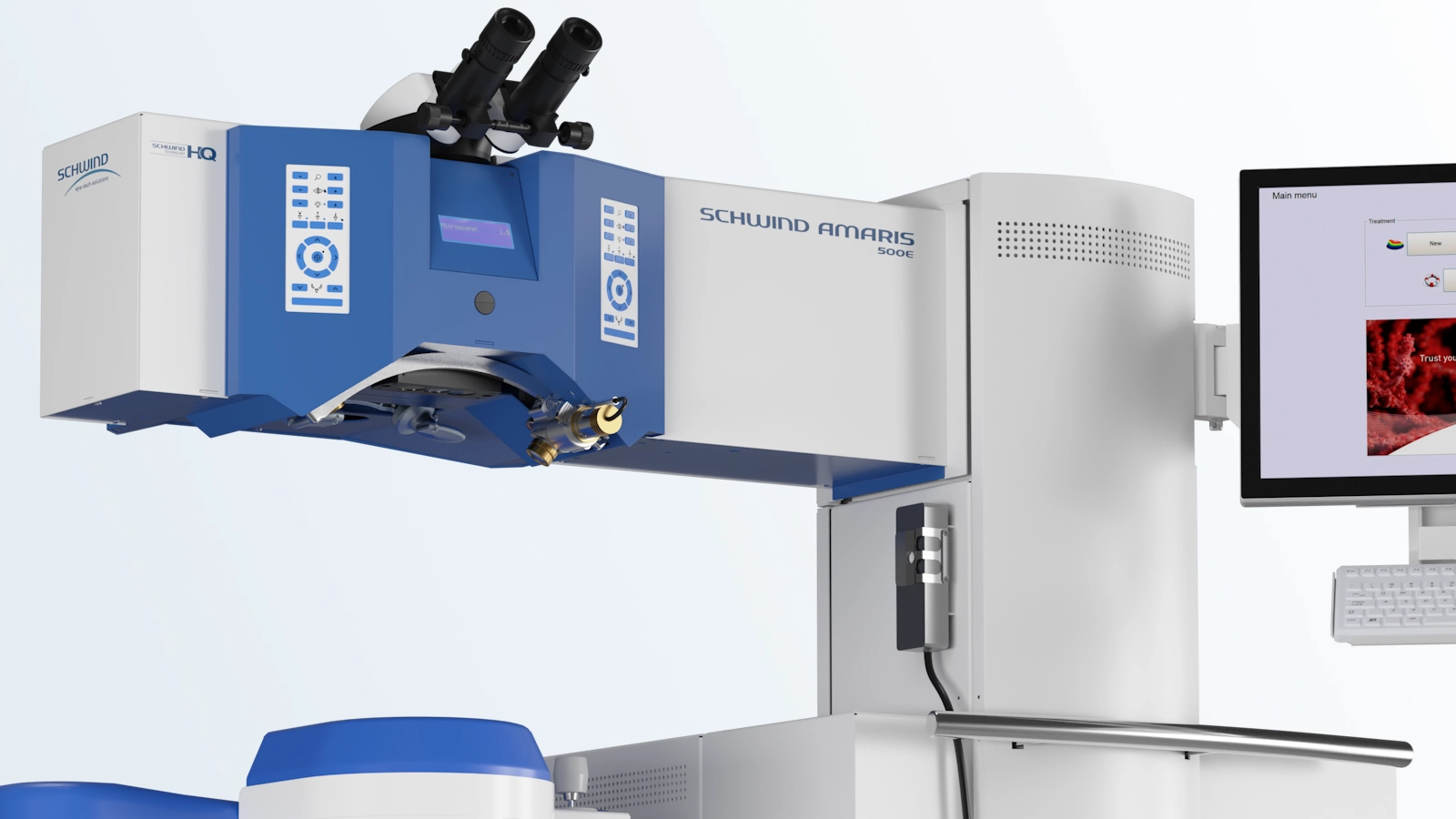 Nahaufnahme des Laserbereiches am Produkt