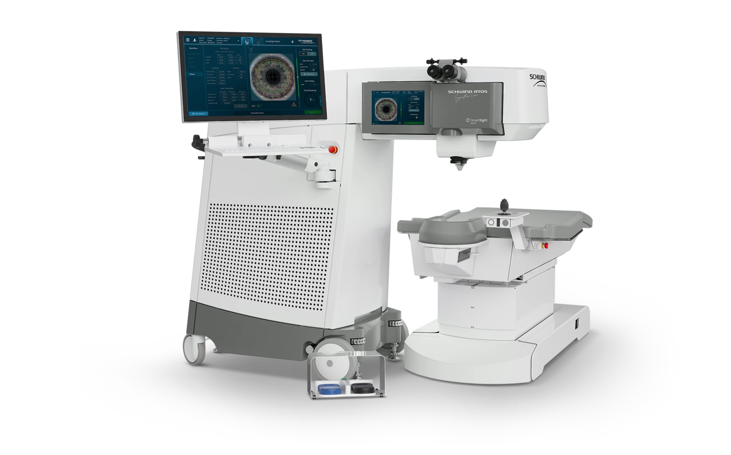 SCHWIND ATOS Signature Line with EVO patient bed | © SCHWIND eye-tech-solutions GmbH
