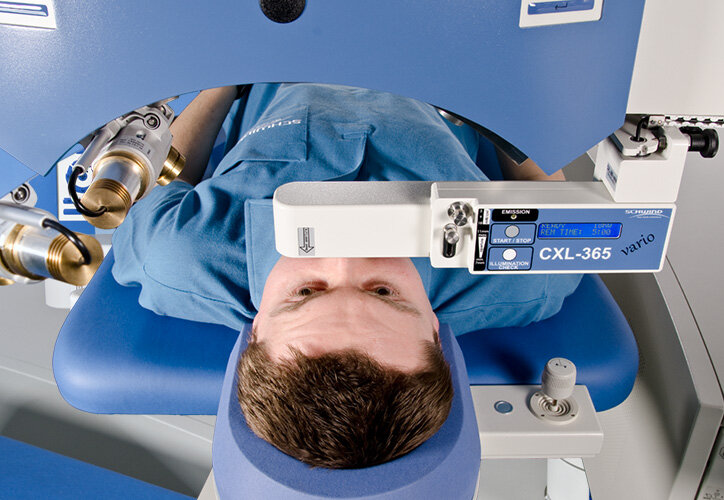 Photo of the extension CXL-365 with a patient