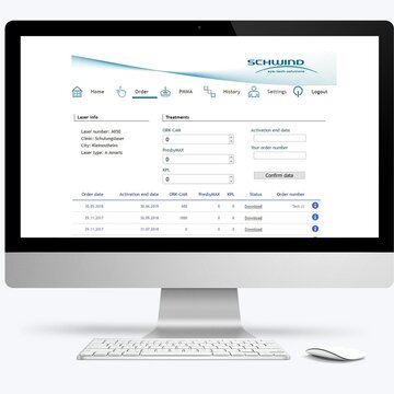 Screenshot of an input mask